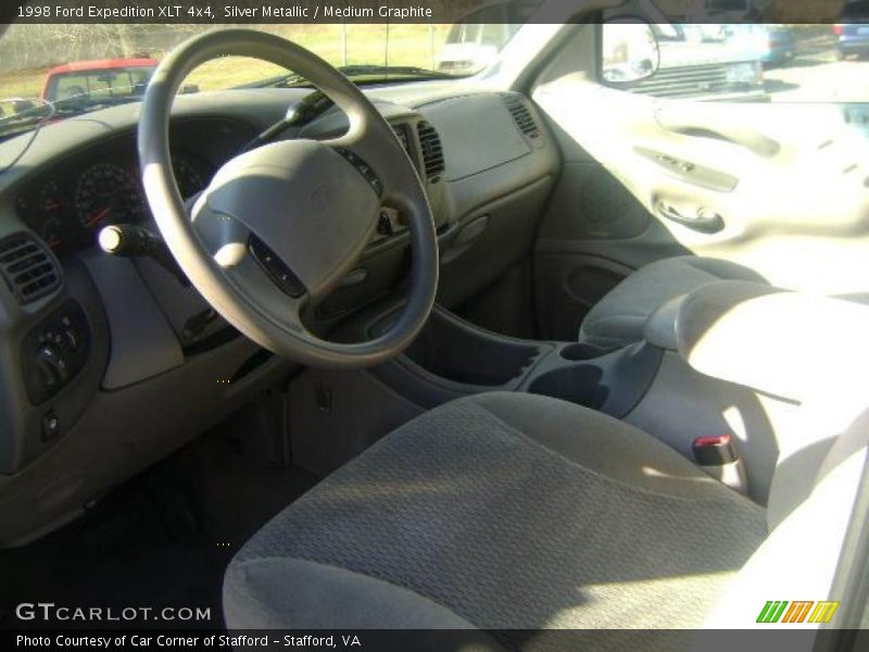 Silver Metallic / Medium Graphite 1998 Ford Expedition XLT 4x4