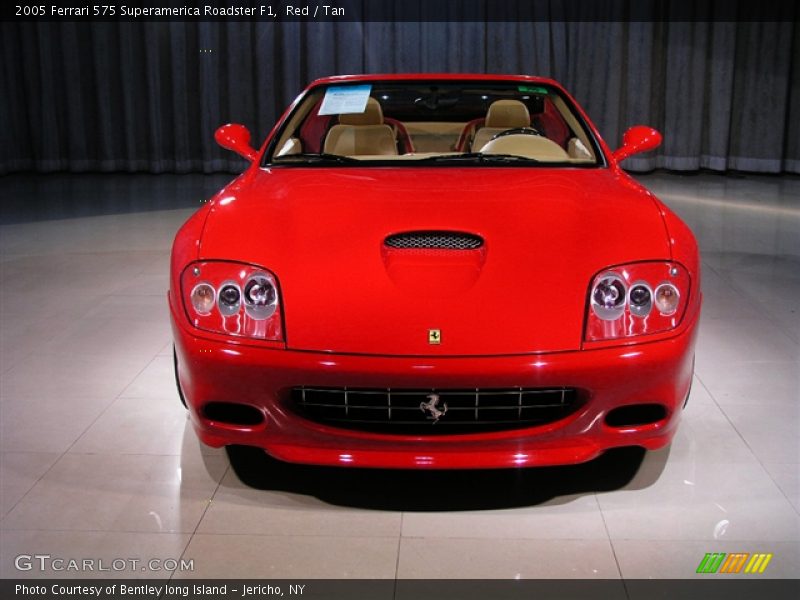 Red / Tan 2005 Ferrari 575 Superamerica Roadster F1