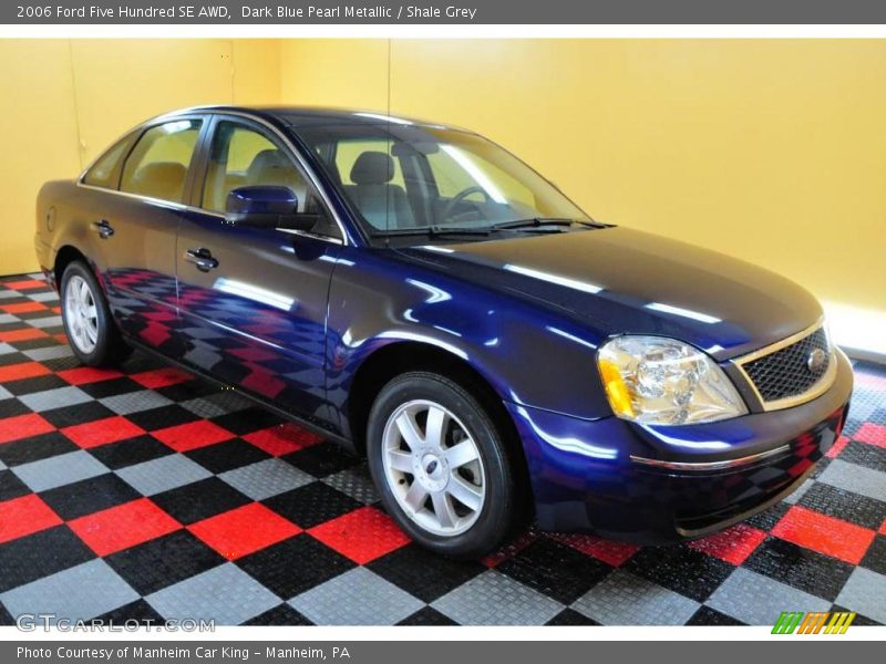 Dark Blue Pearl Metallic / Shale Grey 2006 Ford Five Hundred SE AWD