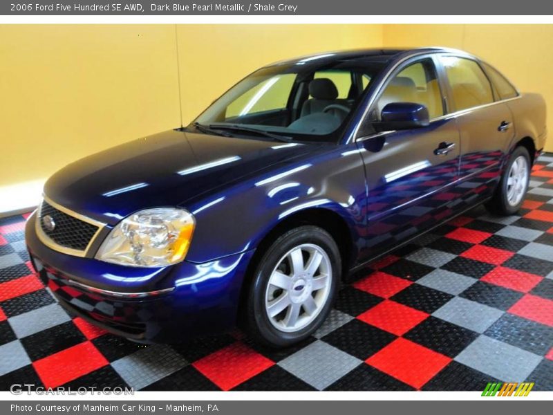 Dark Blue Pearl Metallic / Shale Grey 2006 Ford Five Hundred SE AWD
