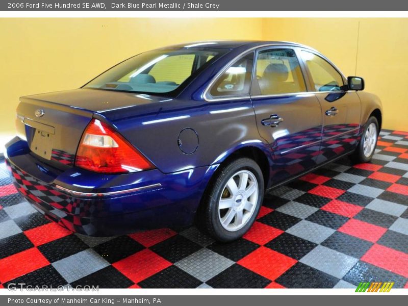 Dark Blue Pearl Metallic / Shale Grey 2006 Ford Five Hundred SE AWD
