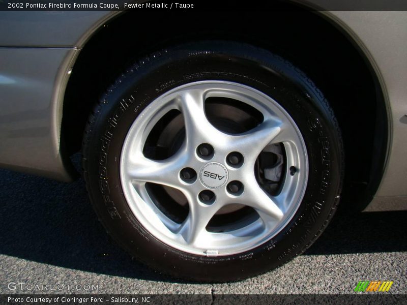Pewter Metallic / Taupe 2002 Pontiac Firebird Formula Coupe