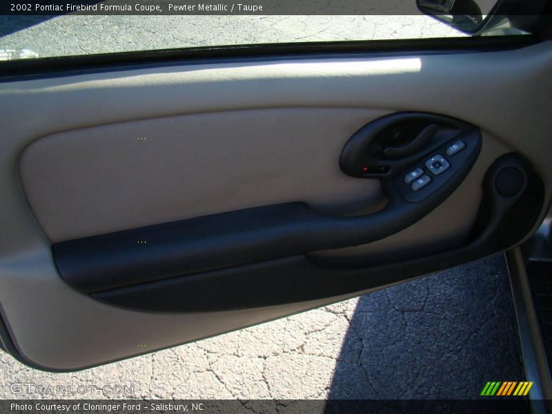 Pewter Metallic / Taupe 2002 Pontiac Firebird Formula Coupe