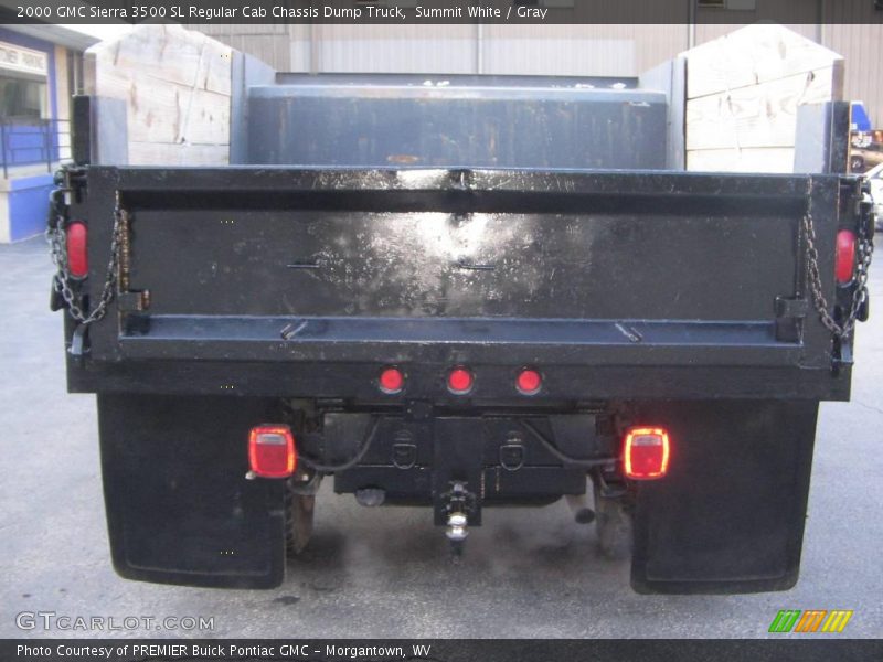 Summit White / Gray 2000 GMC Sierra 3500 SL Regular Cab Chassis Dump Truck
