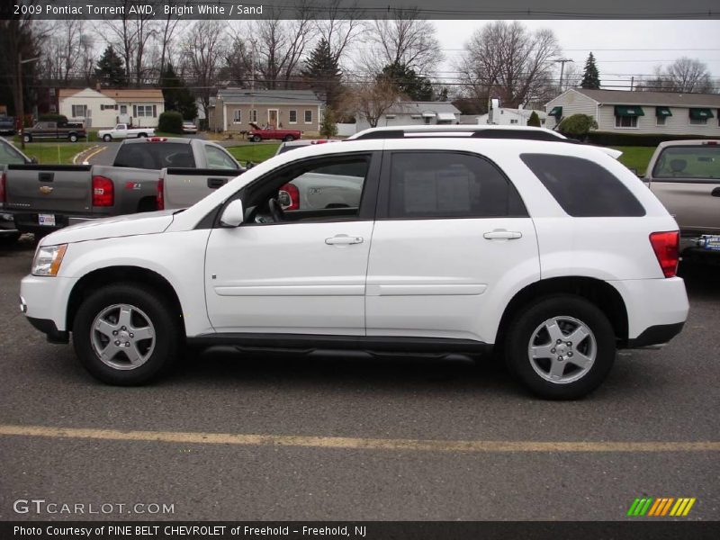 Bright White / Sand 2009 Pontiac Torrent AWD