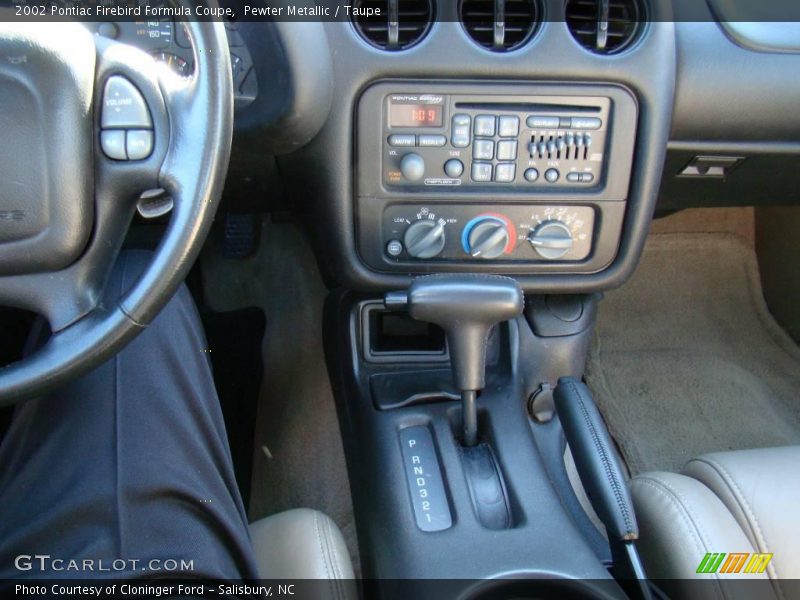 Pewter Metallic / Taupe 2002 Pontiac Firebird Formula Coupe