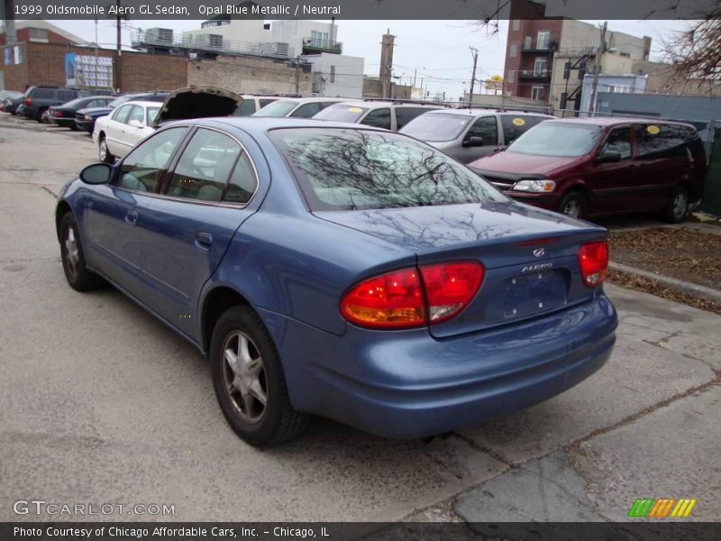 Opal Blue Metallic / Neutral 1999 Oldsmobile Alero GL Sedan