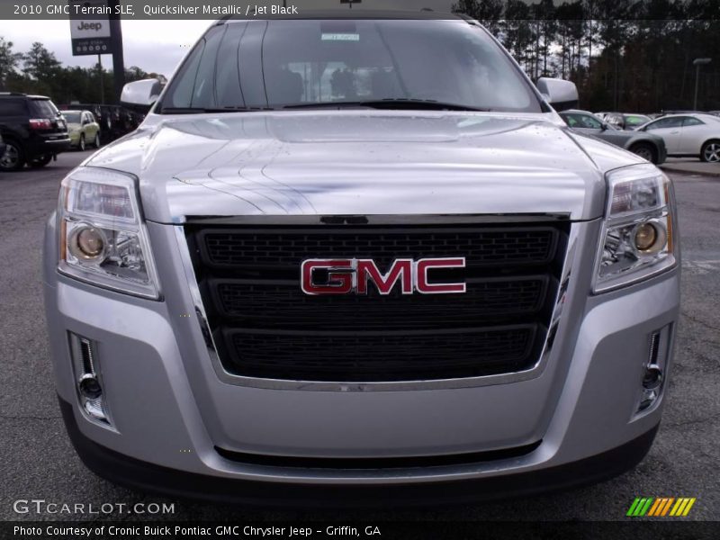 Quicksilver Metallic / Jet Black 2010 GMC Terrain SLE
