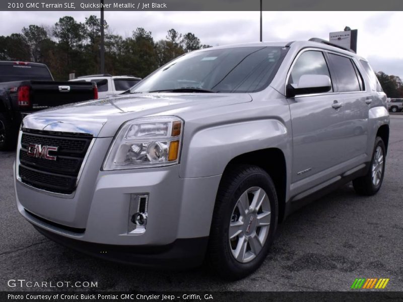 Quicksilver Metallic / Jet Black 2010 GMC Terrain SLE