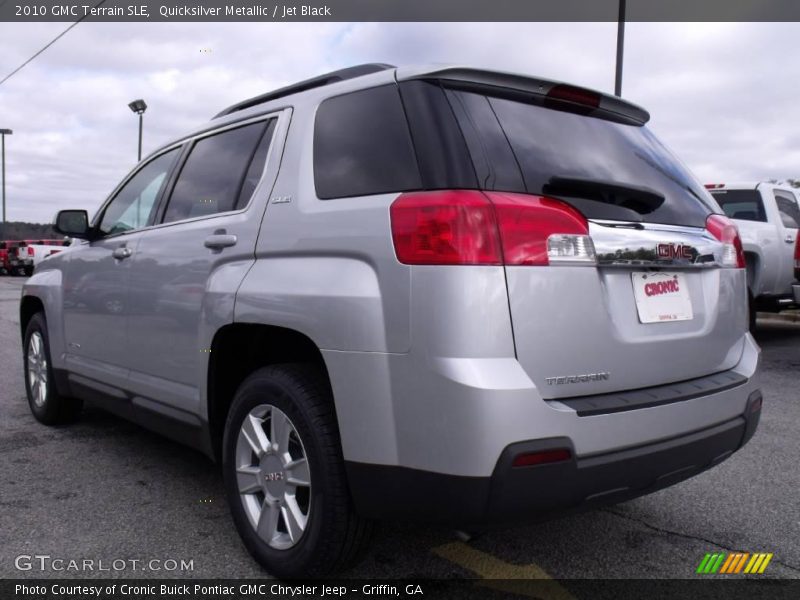 Quicksilver Metallic / Jet Black 2010 GMC Terrain SLE