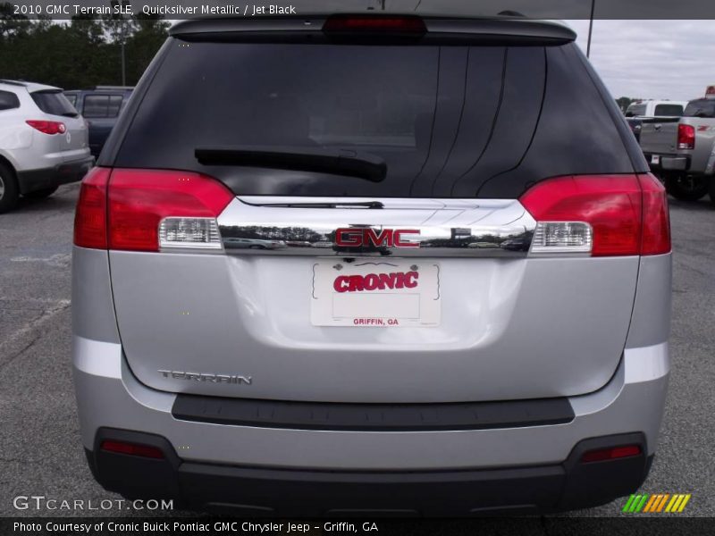 Quicksilver Metallic / Jet Black 2010 GMC Terrain SLE