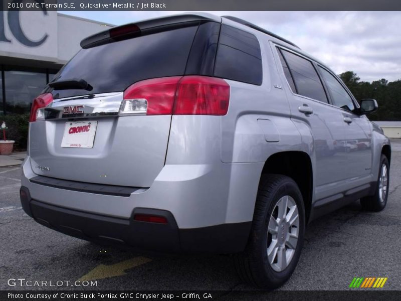 Quicksilver Metallic / Jet Black 2010 GMC Terrain SLE