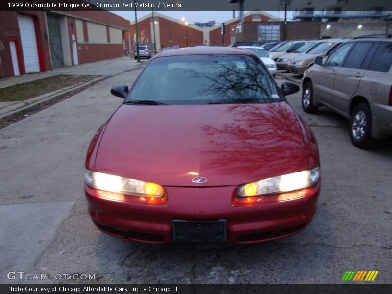 Crimson Red Metallic / Neutral 1999 Oldsmobile Intrigue GX