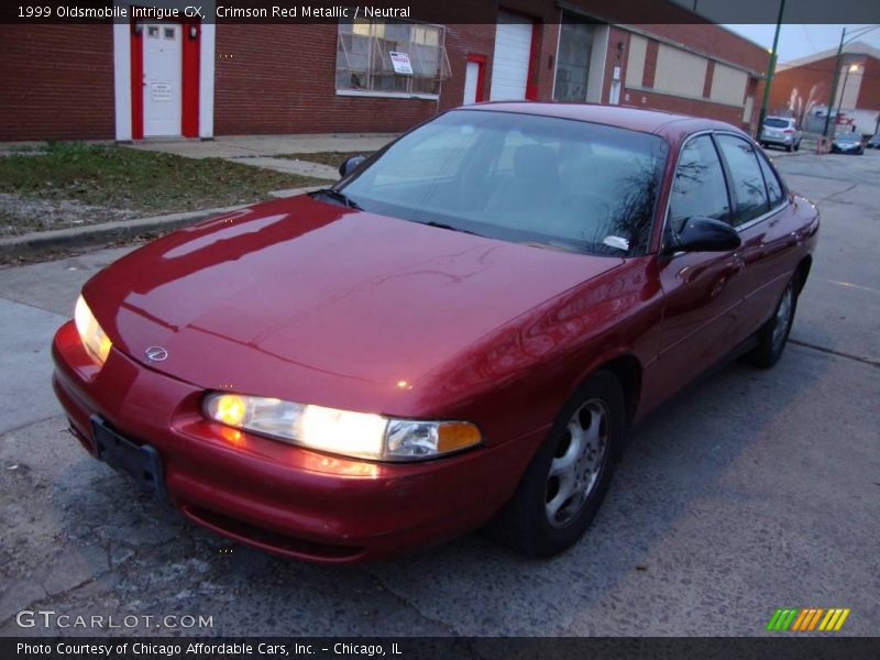 Crimson Red Metallic / Neutral 1999 Oldsmobile Intrigue GX