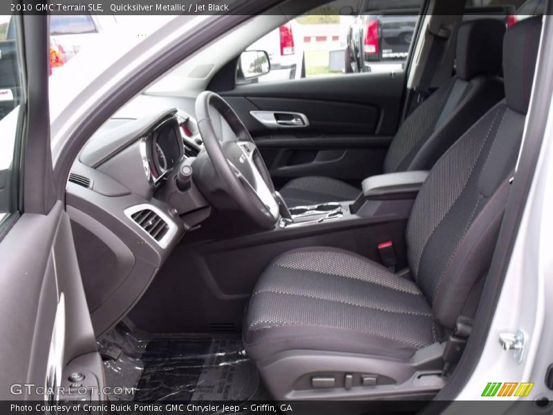 Quicksilver Metallic / Jet Black 2010 GMC Terrain SLE