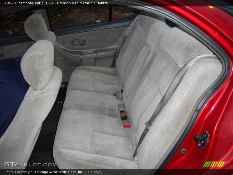 Crimson Red Metallic / Neutral 1999 Oldsmobile Intrigue GX