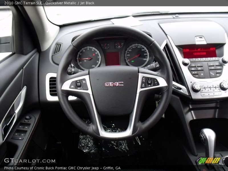 Quicksilver Metallic / Jet Black 2010 GMC Terrain SLE