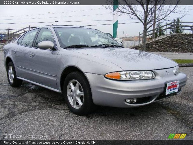 Silvermist / Neutral 2000 Oldsmobile Alero GL Sedan