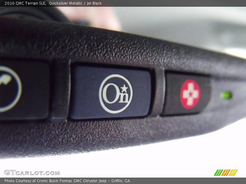 Quicksilver Metallic / Jet Black 2010 GMC Terrain SLE