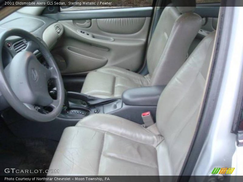 Sterling Metallic / Pewter 2001 Oldsmobile Alero GLS Sedan