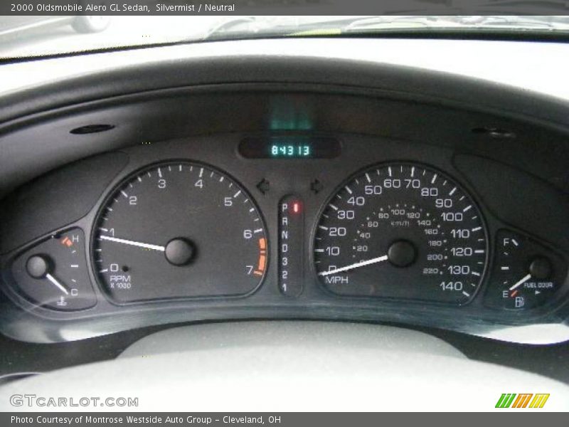 Silvermist / Neutral 2000 Oldsmobile Alero GL Sedan