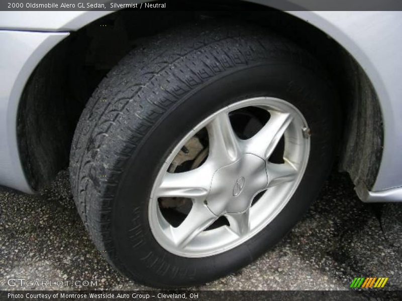 Silvermist / Neutral 2000 Oldsmobile Alero GL Sedan