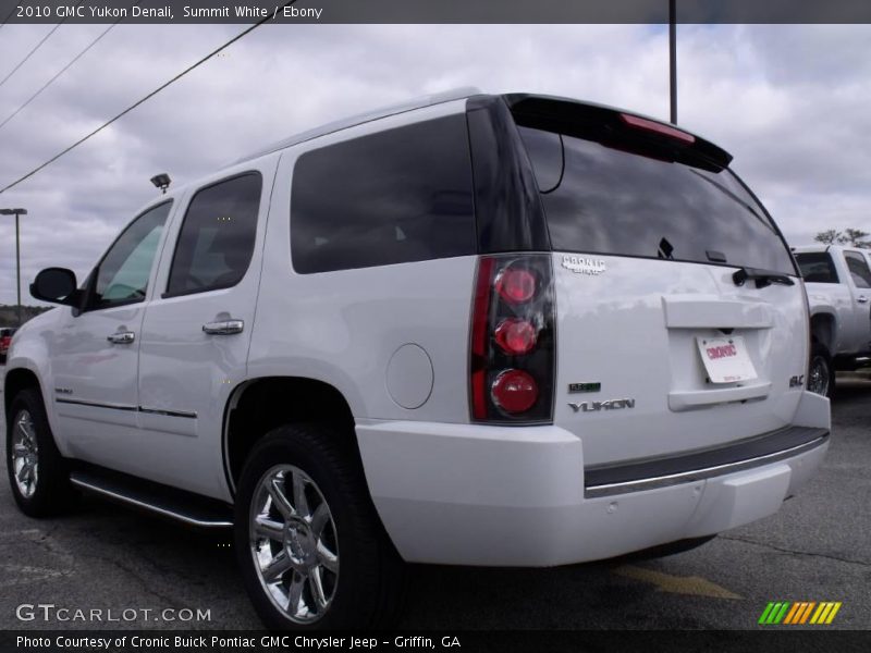 Summit White / Ebony 2010 GMC Yukon Denali