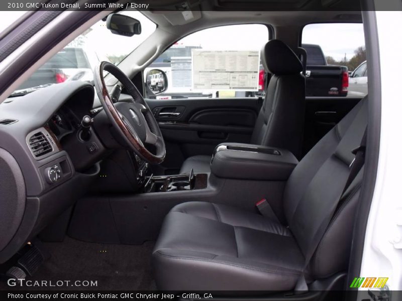 Summit White / Ebony 2010 GMC Yukon Denali