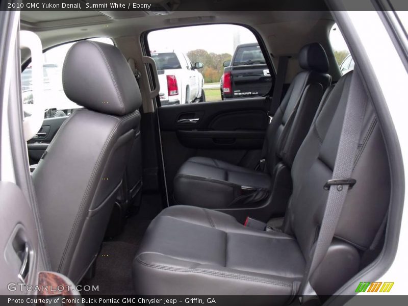 Summit White / Ebony 2010 GMC Yukon Denali