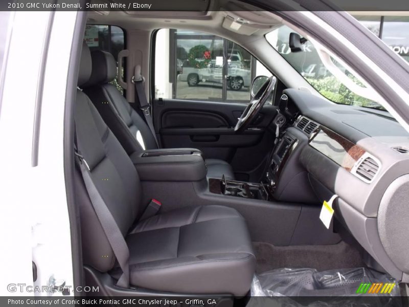 Summit White / Ebony 2010 GMC Yukon Denali
