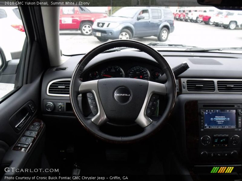 Summit White / Ebony 2010 GMC Yukon Denali