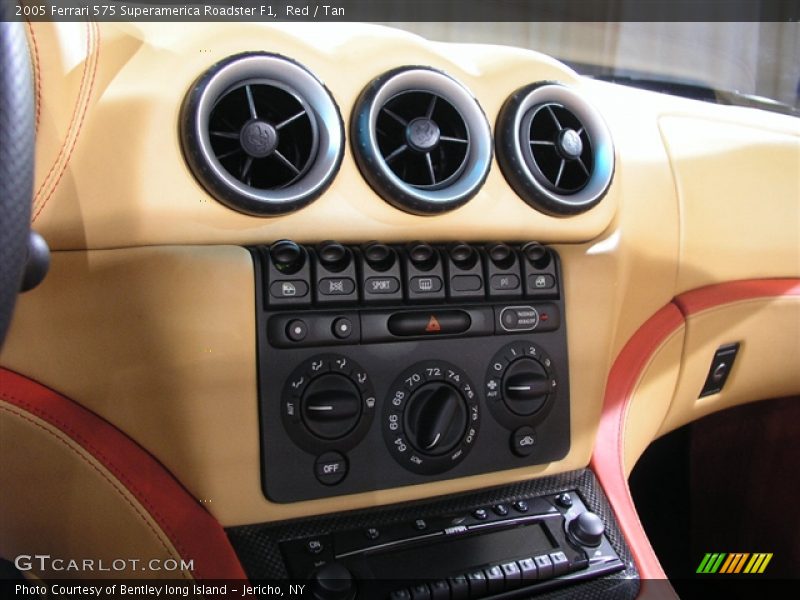 Red / Tan 2005 Ferrari 575 Superamerica Roadster F1