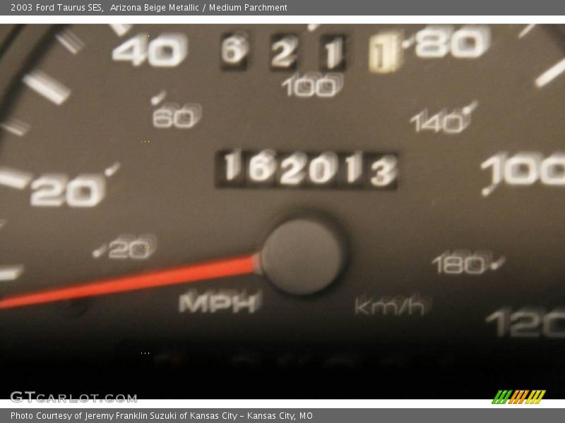Arizona Beige Metallic / Medium Parchment 2003 Ford Taurus SES