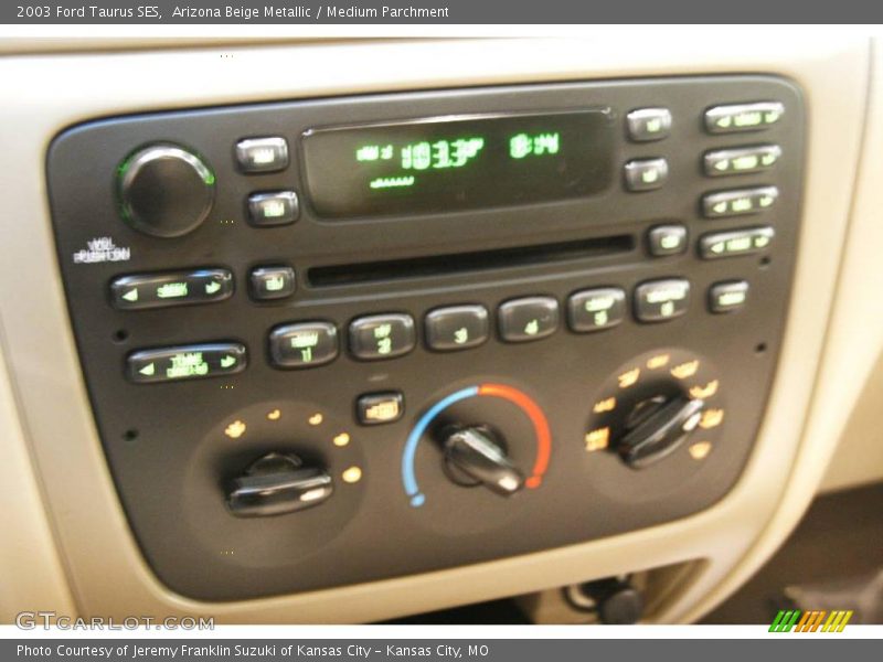 Arizona Beige Metallic / Medium Parchment 2003 Ford Taurus SES
