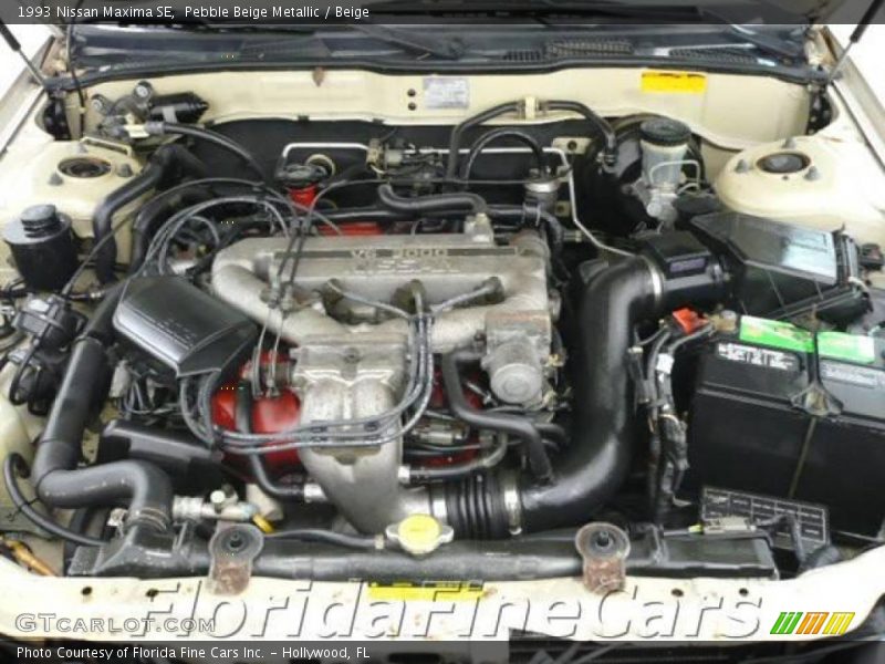 Pebble Beige Metallic / Beige 1993 Nissan Maxima SE