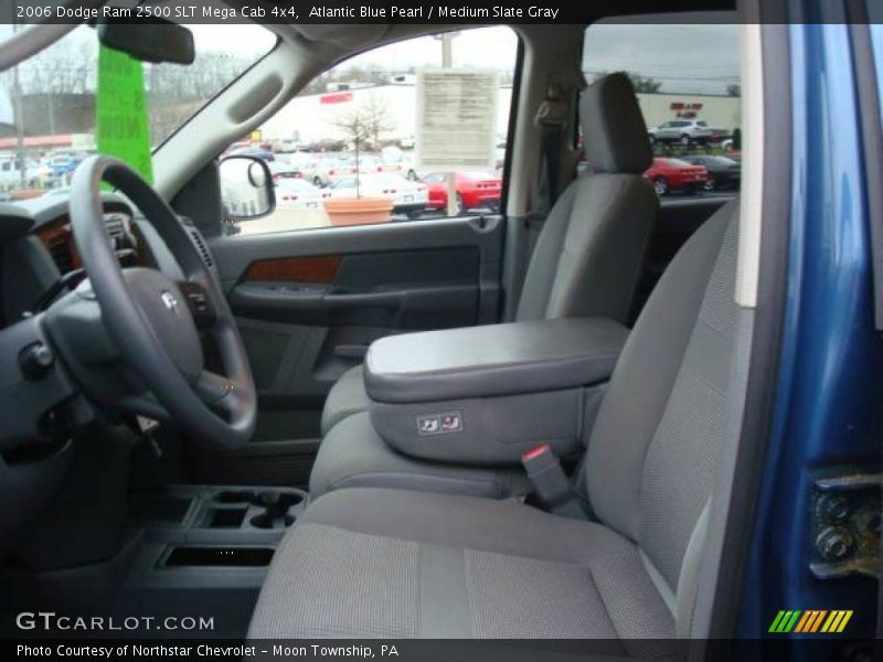 Atlantic Blue Pearl / Medium Slate Gray 2006 Dodge Ram 2500 SLT Mega Cab 4x4