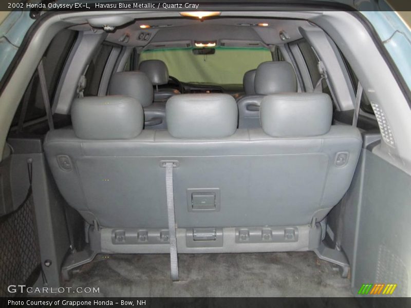 Havasu Blue Metallic / Quartz Gray 2002 Honda Odyssey EX-L