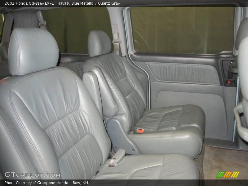 Havasu Blue Metallic / Quartz Gray 2002 Honda Odyssey EX-L