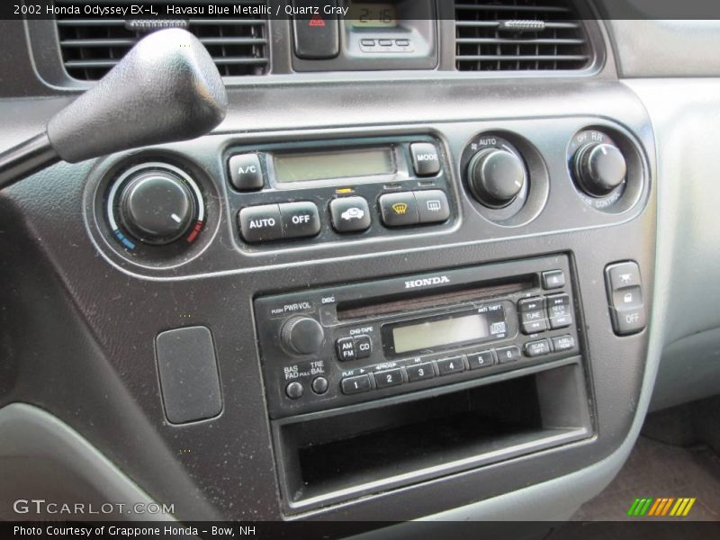 Havasu Blue Metallic / Quartz Gray 2002 Honda Odyssey EX-L