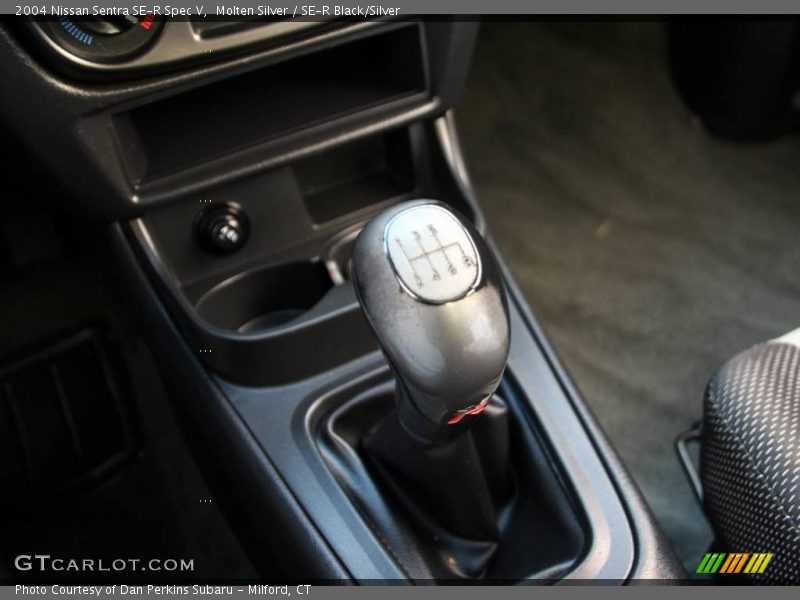 Molten Silver / SE-R Black/Silver 2004 Nissan Sentra SE-R Spec V