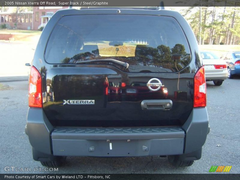 Super Black / Steel/Graphite 2005 Nissan Xterra Off Road