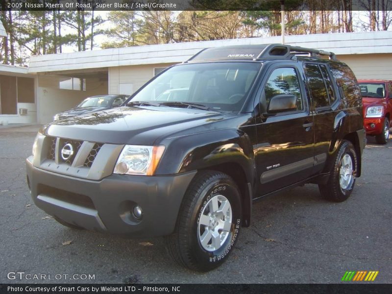 Super Black / Steel/Graphite 2005 Nissan Xterra Off Road