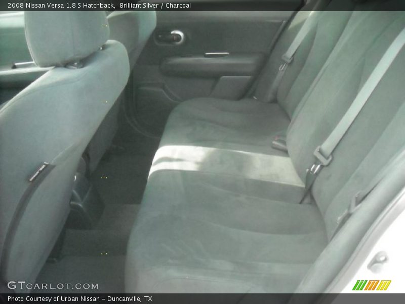 Brilliant Silver / Charcoal 2008 Nissan Versa 1.8 S Hatchback