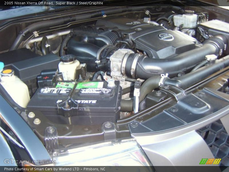 Super Black / Steel/Graphite 2005 Nissan Xterra Off Road