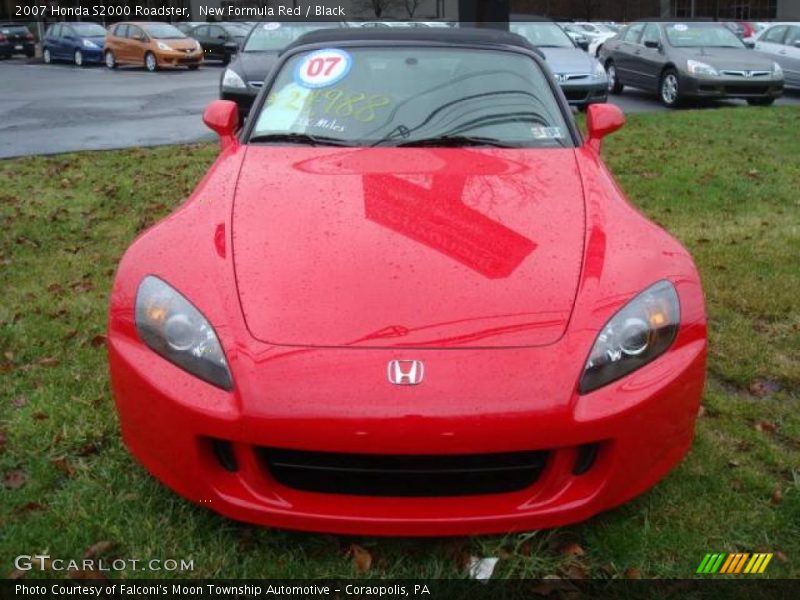 New Formula Red / Black 2007 Honda S2000 Roadster