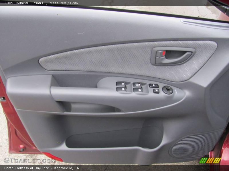 Mesa Red / Gray 2005 Hyundai Tucson GL