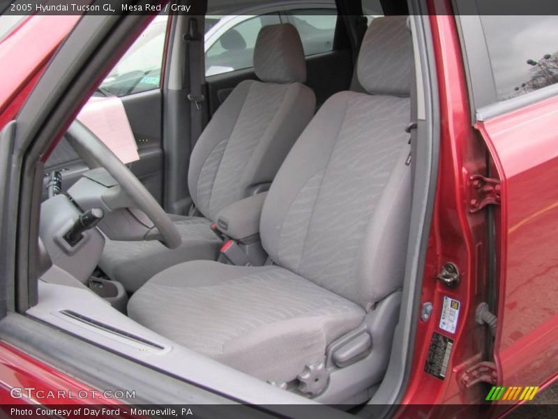 Mesa Red / Gray 2005 Hyundai Tucson GL
