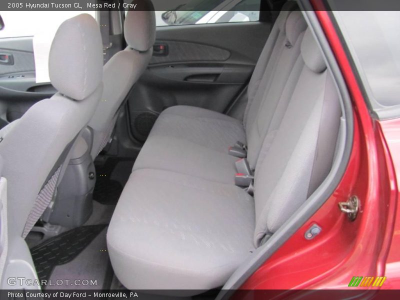 Mesa Red / Gray 2005 Hyundai Tucson GL