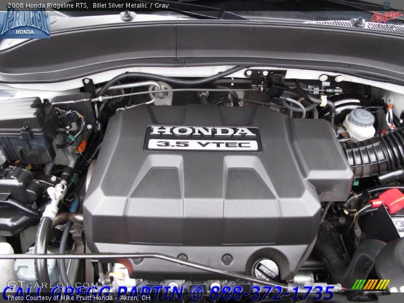 Billet Silver Metallic / Gray 2008 Honda Ridgeline RTS