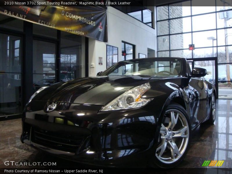 Magnetic Black / Black Leather 2010 Nissan 370Z Sport Touring Roadster